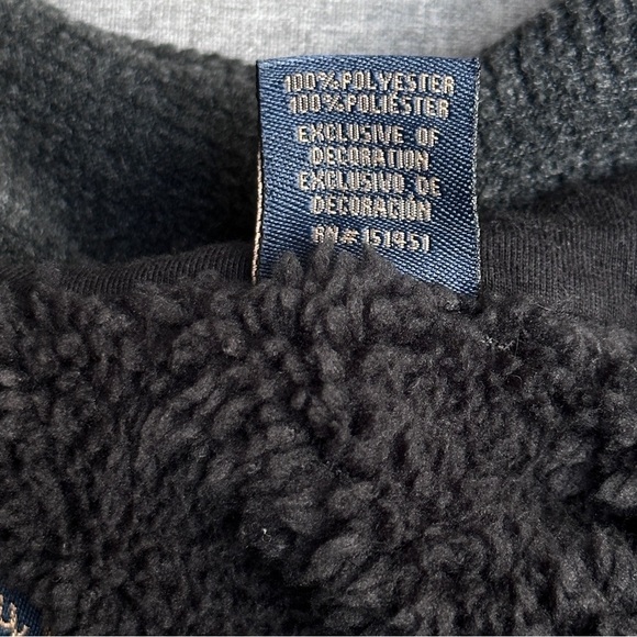 Freedom Foundry Gray Teton Sherpa Fleece Shirt Jacket Size Large - Picture 11 of 12